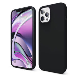 Husă pentru iPhone 15 Plus Spacer, Grosime 1.5mm, Material Flexibil TPU, Negru