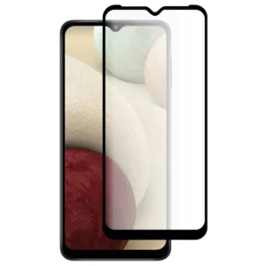 Folie Sticlă Full Cover Premium pentru Samsung Galaxy A12, 5D Full Glue, Negru